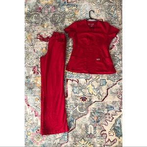 Barco (Grey’s Anatomy Edition) Scrubs - RED